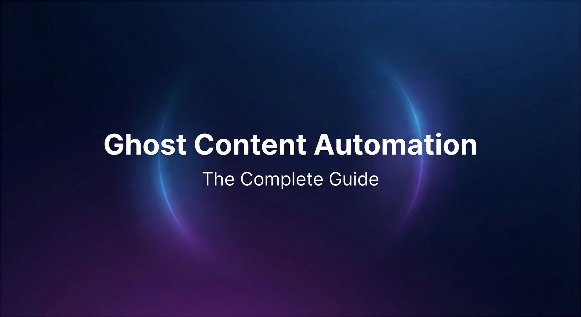 Ghost Content Automation Guide