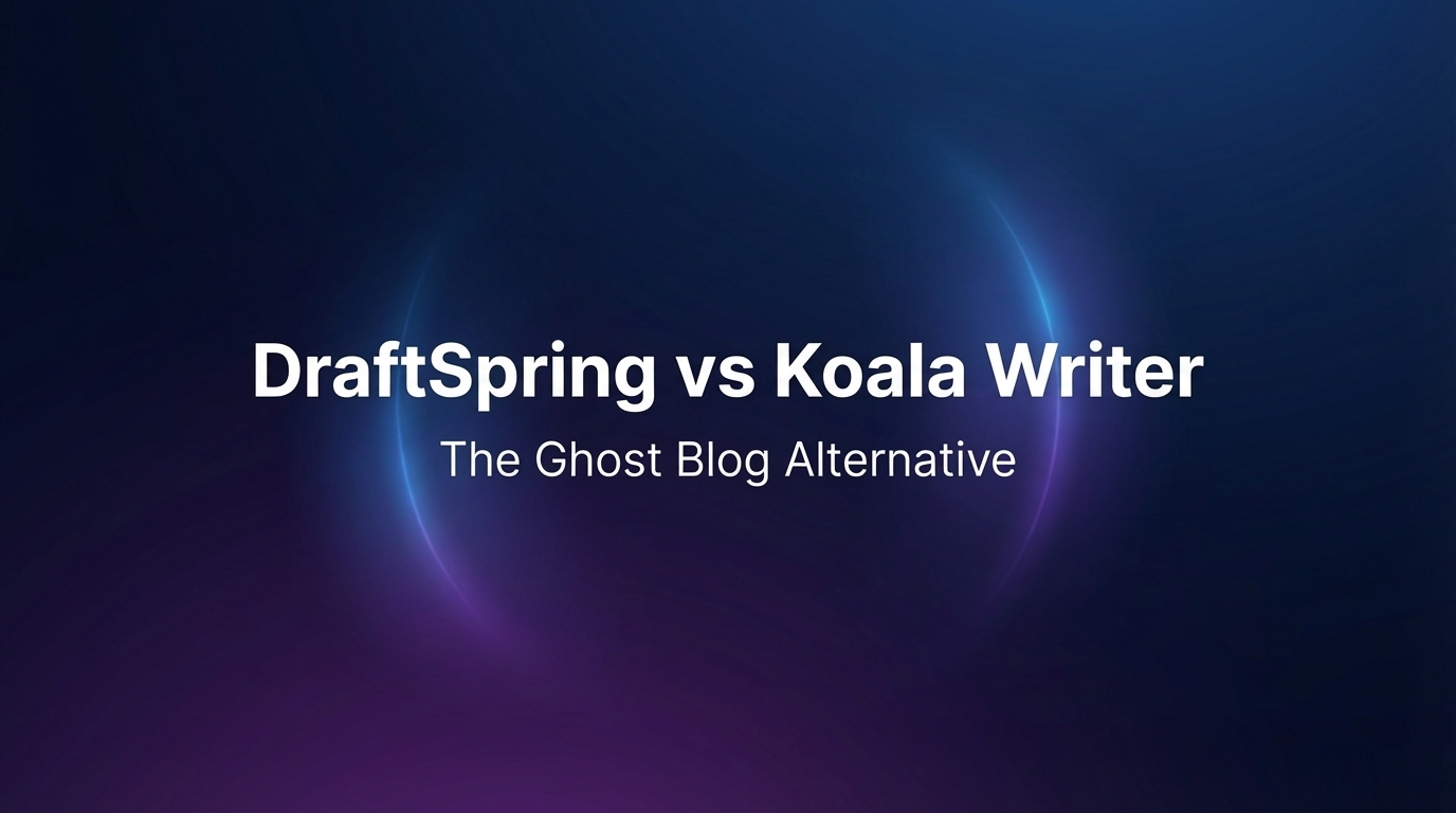 DraftSpring vs Koala Writer